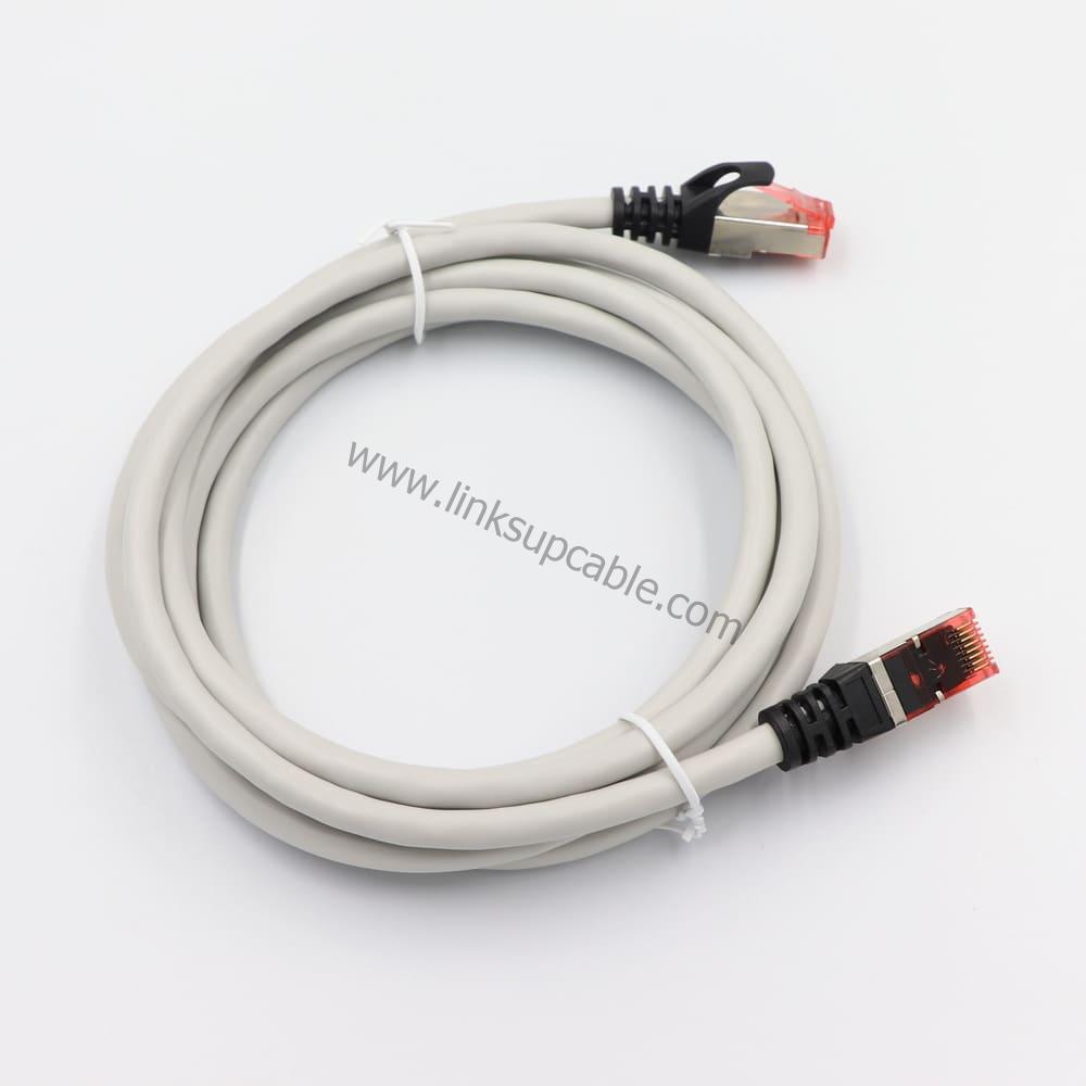 Cat6A Ethernet Cable 10Gbps 500MHz Heavy-Duty Shielded (S/FTP / FTP) Round High-Speed Patch Cord 2 Cat6A Round Ethernet Cable 10Gbps 500MHz Heavy-Duty Shielded Patch Cord