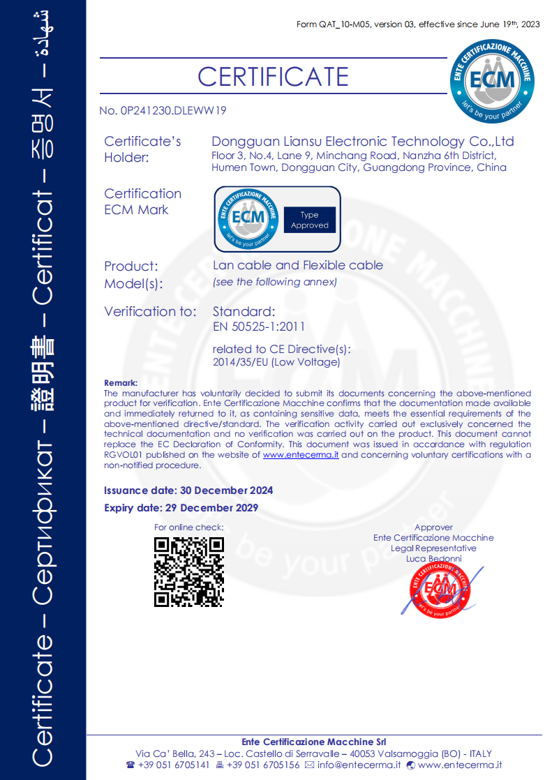 CE Safety Standard