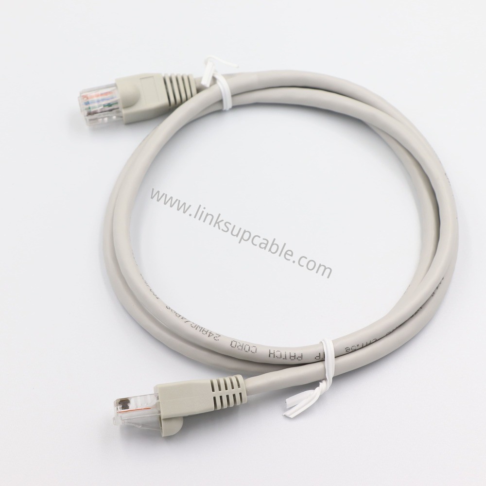 Cat5e UTP Ethernet Patch Cable with RJ45 Connectors 1 Cat5e UTP Ethernet Patch Cable with RJ45 Connectors