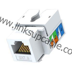 Cat6 UTP STP Metal Keystone Jack and RJ45 8P8C Modular Connector