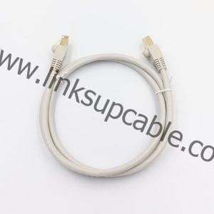 Cat6 Shielded Round Ethernet Cable Gigabit 250MHz STP High Speed Patch Cord