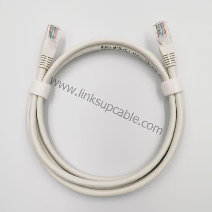 Cat5e UTP Round Ethernet Patch Cable RJ45 Network LAN Cord 1 Cat5e UTP Pure Copper Twisted Pair Wire Structure